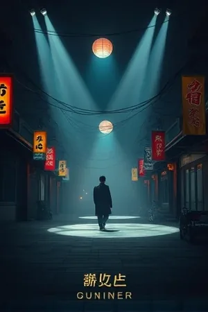 《第七号站台》竖版海报，末班车驶离后的空旷月台
